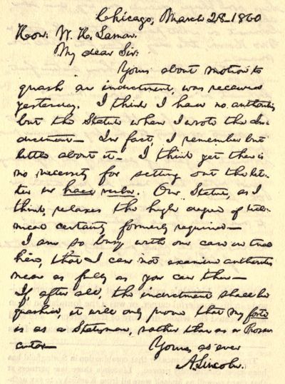 Hand written
