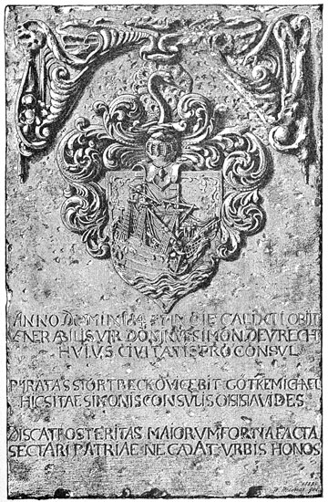 TOMB OF SIMON OF UTRECHT, HAMBURG.