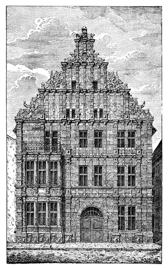 THE PIED PIPER'S HOUSE, HAMELIN.