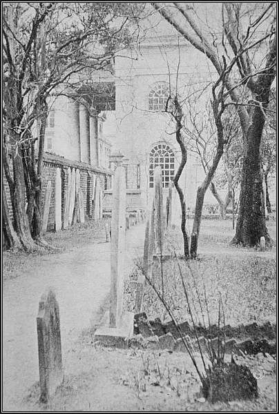 St. Michael's churchyard, Charleston—a veritable roster of the Colonial Elect