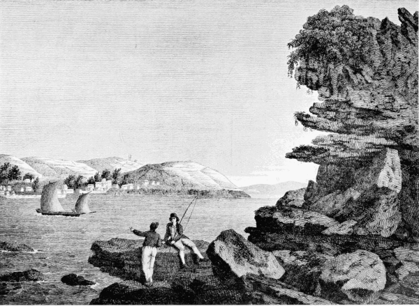 MONSCHOLE, IN MOUNT'S BAY, FROM THE ISLAND