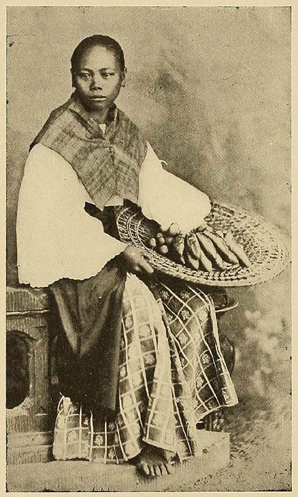 A Typical Native Fruit-girl.