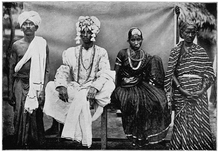 Kāpu Bride and Bridegroom.