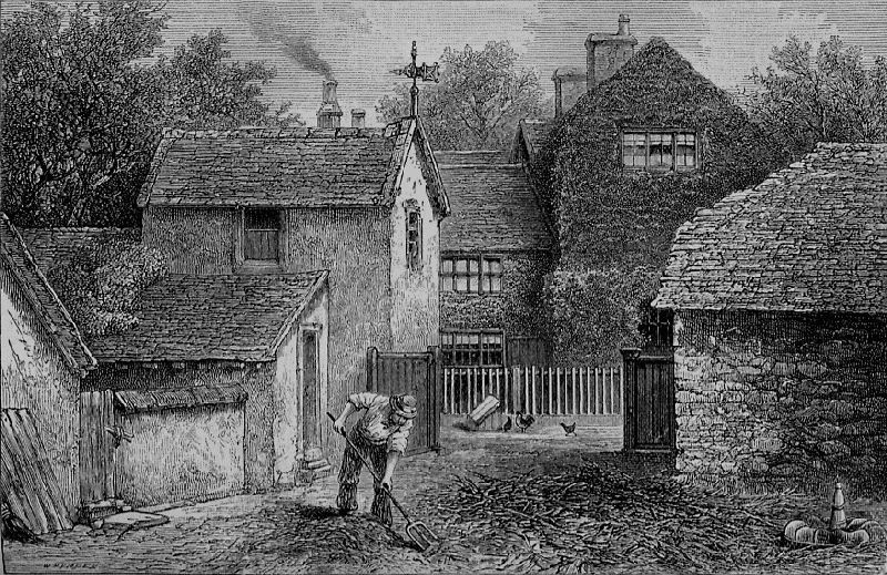 Griff—with the Farm Offices