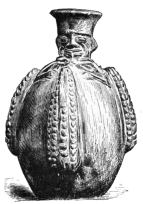 Fig. 382.—Black-ware. Peruvian. (Smithsonian Inst., 1701.)