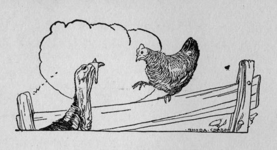 headpiece to The Old Gray Hen