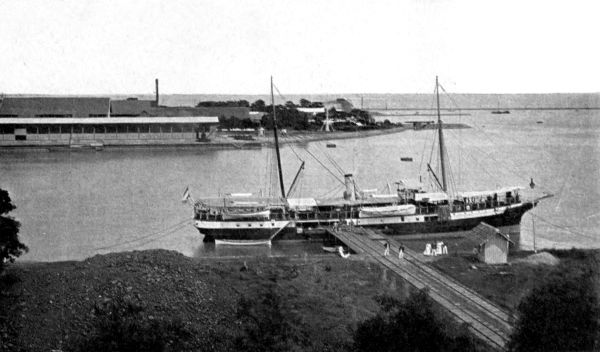 The ship lay still, and we trod the quay of Tandjong Priok.