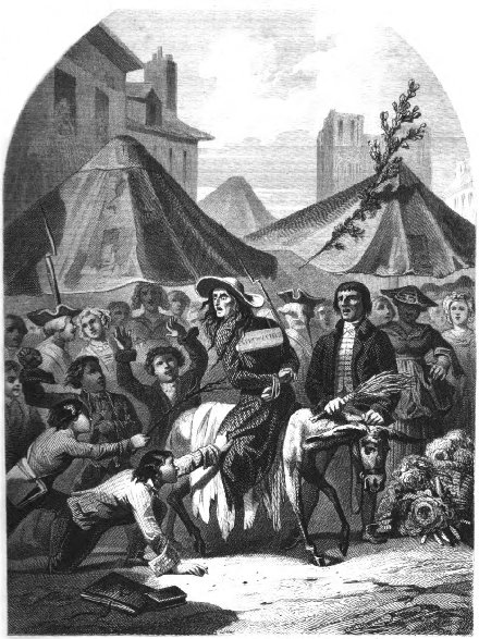 LA CHEVAUCHÉE DE L’ANE. LA CHEVAUCHÉE DE L’ANE.
