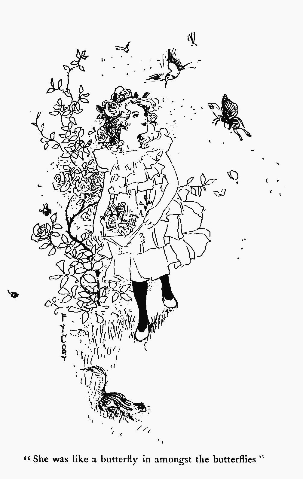 She Was Like a Butterfly in Amongs the Butterflies. 46