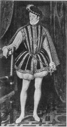 Plate LXIII.  Photo. Hanfstaengl.  CHARLES IX.  François Clouet. About 1569.  Vienna Gallery.  To face page 230.