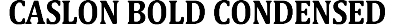 Example of Condensed Face
