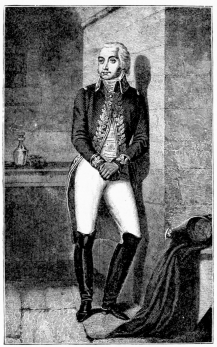 MALET IN PRISON.  (From the Drawing by A. Lacauchie.)