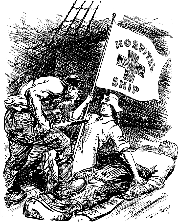 Killing Red Cross nurses.