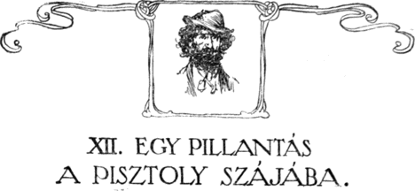 XII. Egy pillantás a pisztoly szájába. XII. Egy pillantás a pisztoly szájába.