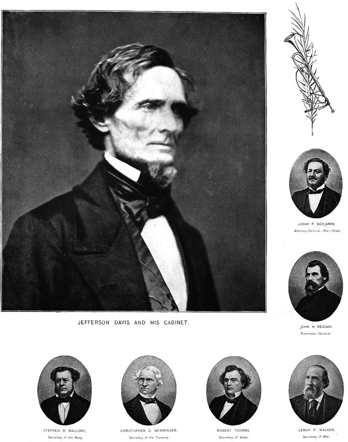 JEFFERSON DAVIS AND HIS CABINET