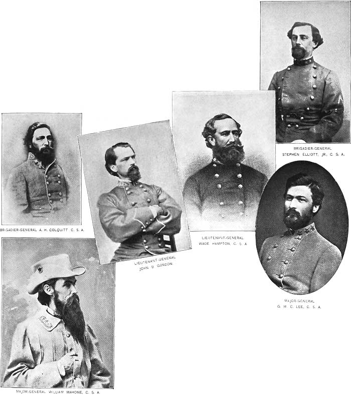 SEVERAL CONFEDERATE GENERALS