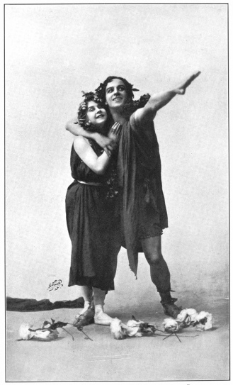 Image not available: Mlle. Lydia Lopoukowa, M. Mikail Mordkin, in a Bacchanal  To face page 252