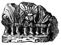 Sculpture to the Deæ Matres, at Netherby