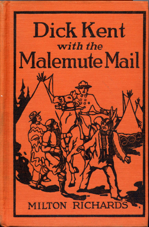 Dick Kent with the Malemute Mail