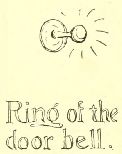 Ring of the door bell.