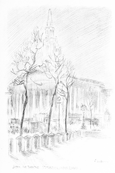 Image unavailable: f carter  AFTER THE THEATRE ST. MARTIN’S IN THE FIELDS