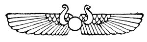 Winged Globe or Disc.