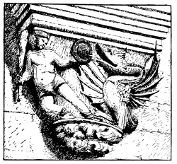 SCULPTURED BRACKET, RECTOR’S PALACE