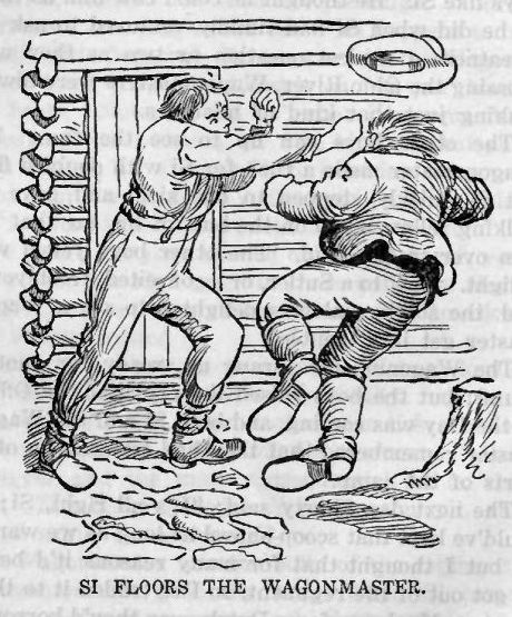 Si Floors the Wagonmaster. 154