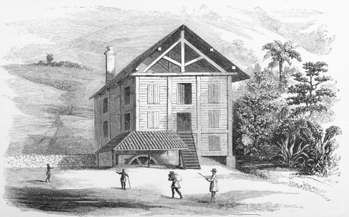 Plate 6.—The Pulping House, Messrs. Worms’ Estate, Puselawa.
