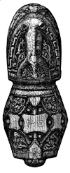 Fig. 37.—Side view of Pommel of Sword-hilt.