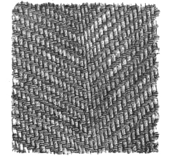Fig. 83.—Portion of the Fabric of the Hood.