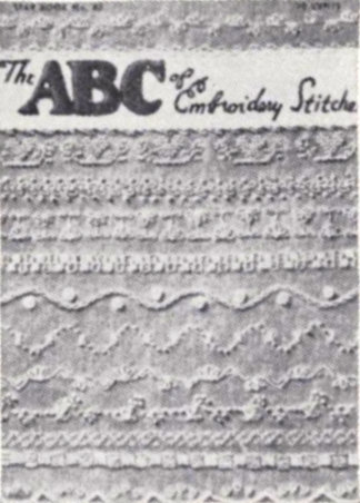 Embroidery stitches