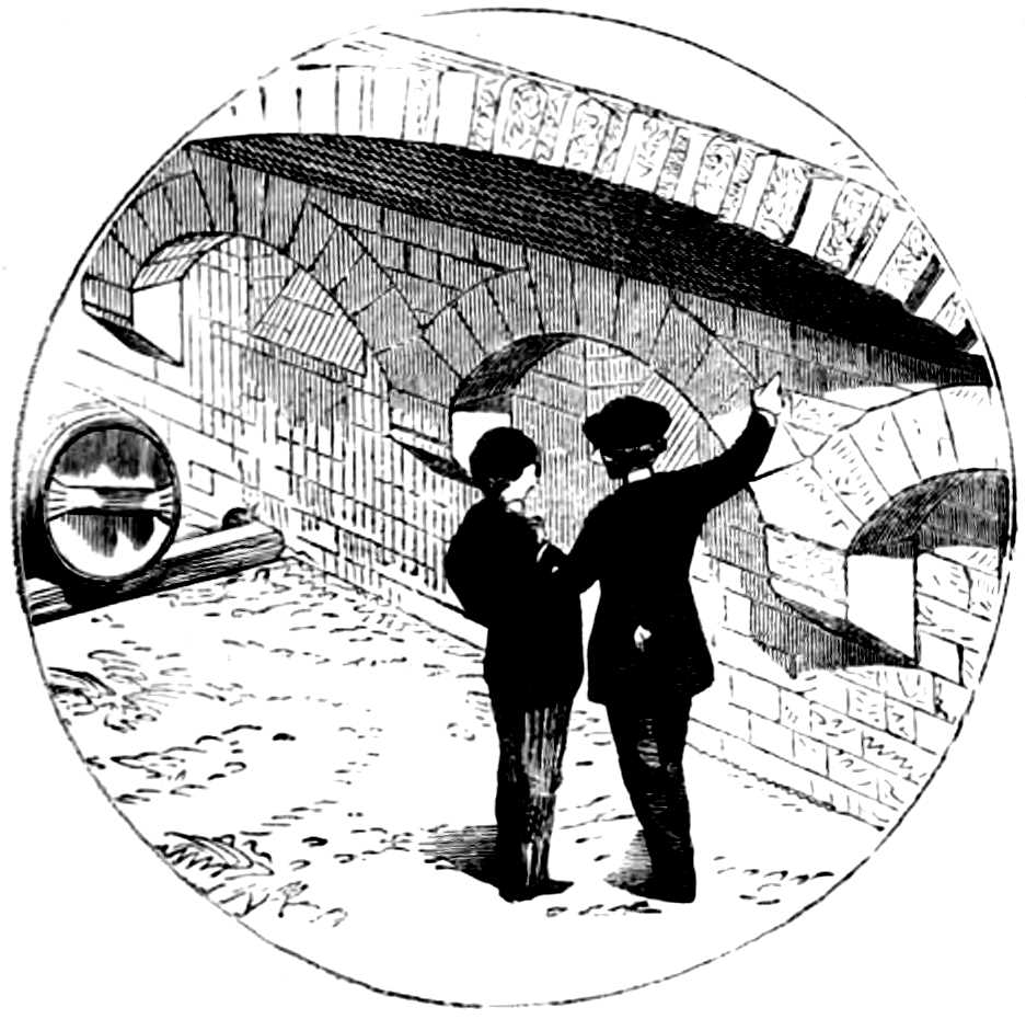 Two men talking