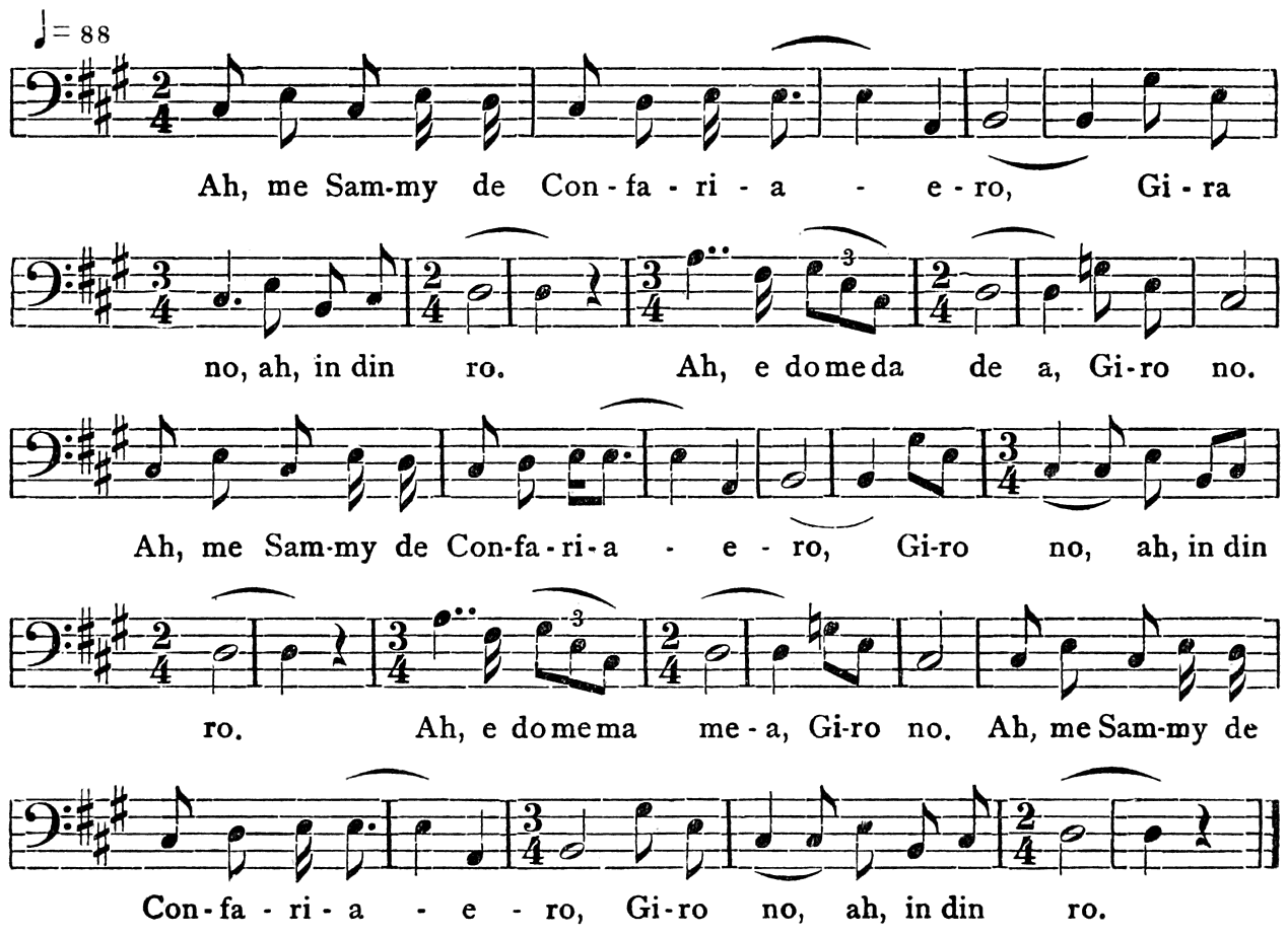 Musical score.