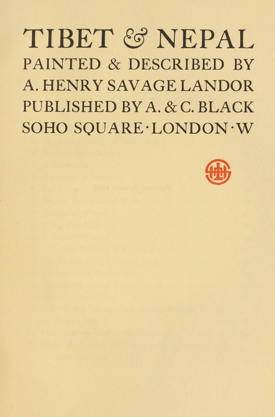 Original Title Page.