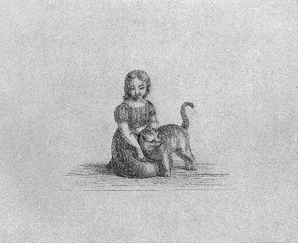 Lithographie aus den   Fabeln