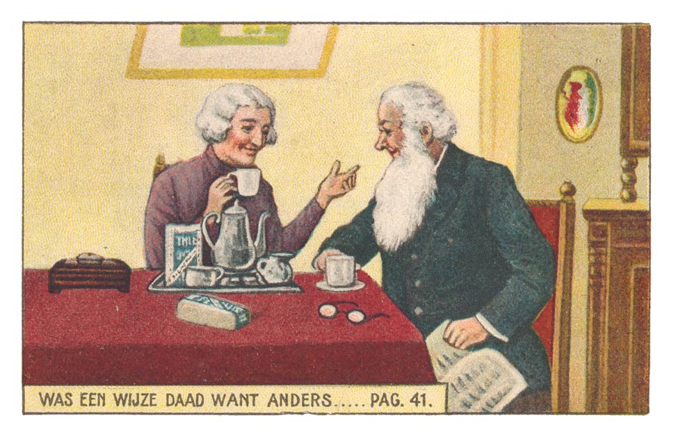 WAS EEN WIJZE DAAD WANT ANDERS..... PAG. 41.