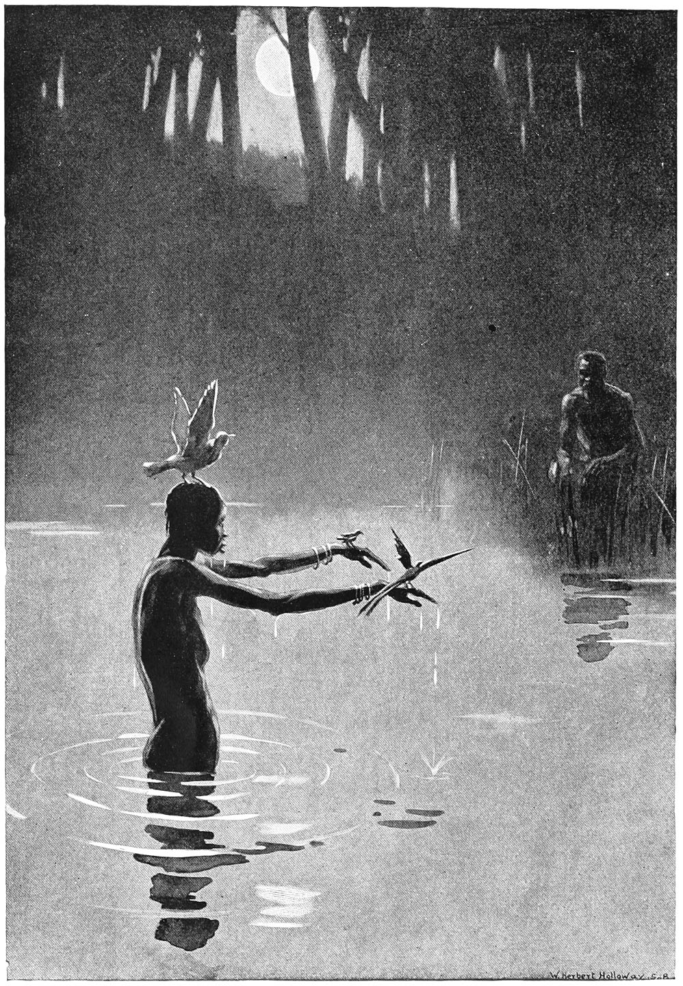“The old woman continued to gaze at Setuli, and said three times in a loud voice, ‘Speak!’”