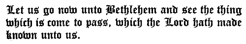 blackletter text