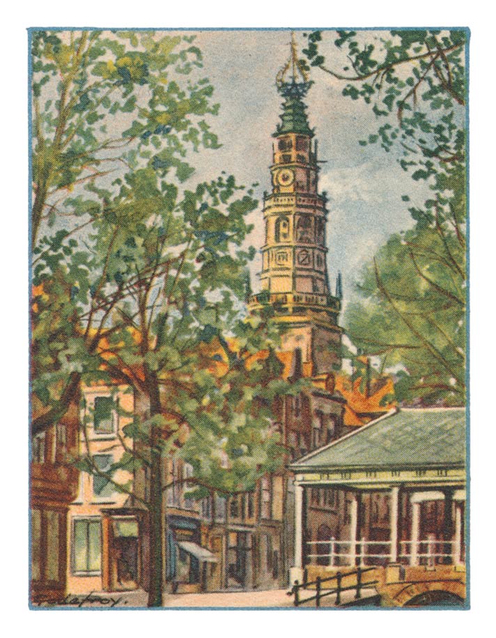 52. LEIDEN, Vroegere Stadhuistoren