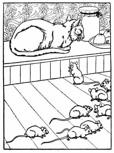 Cat and mice