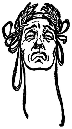 a tragedy mask