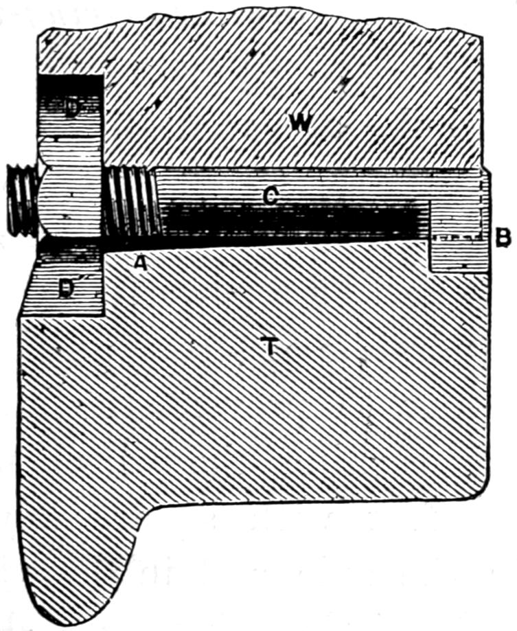 Hook-headed wheel bolt