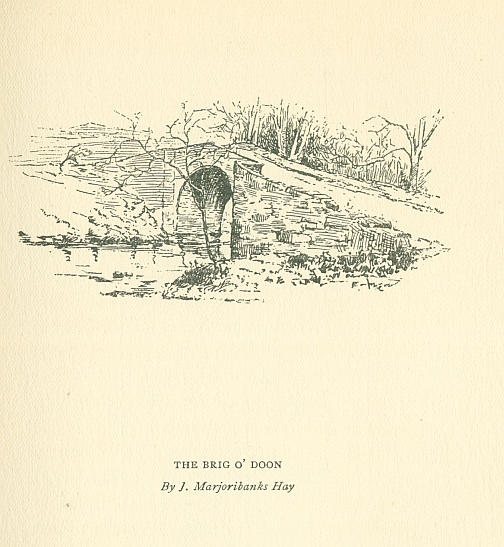 THE BRIG O' DOON <i>By J. Marjoribanks Hay</i>