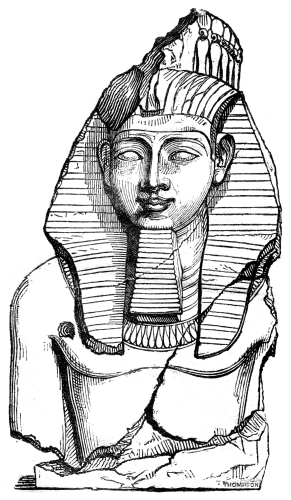 Front view of the Younger Memnon.