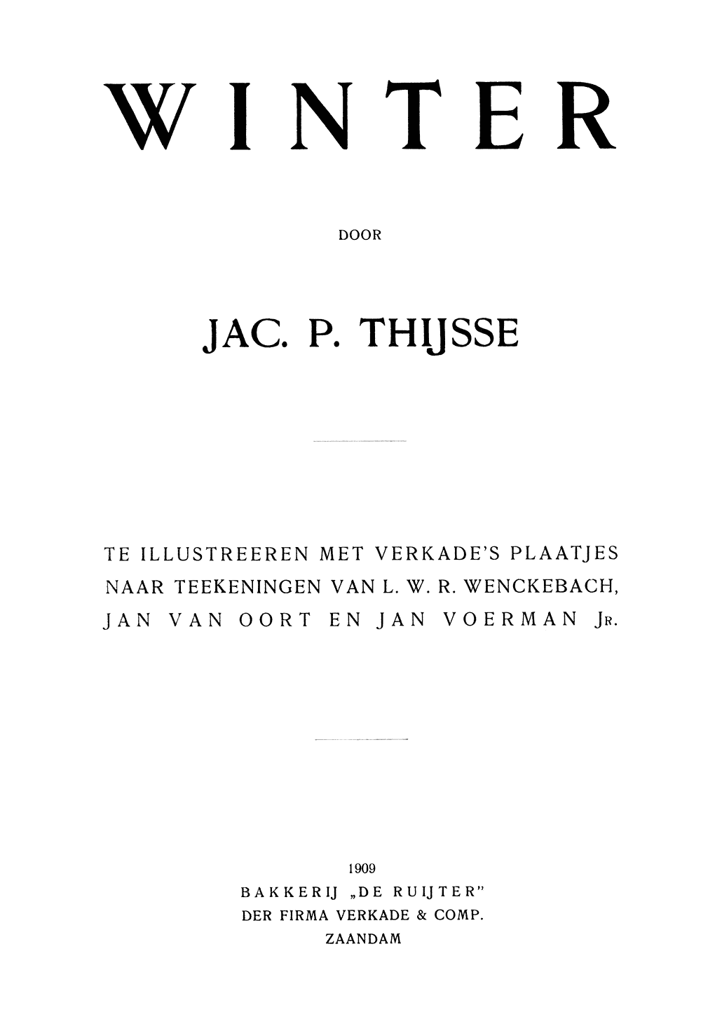 Oorspronkelijke titelpagina.