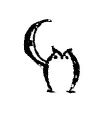 drawing of cat; logo