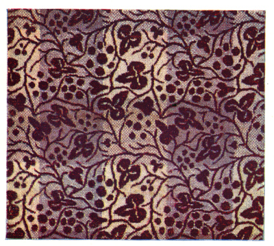 Figured shawl