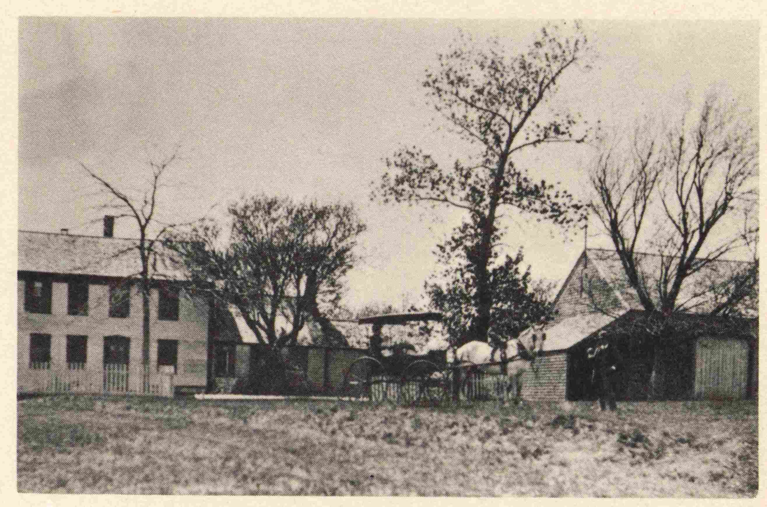 View of House by Barnes, c. 1880