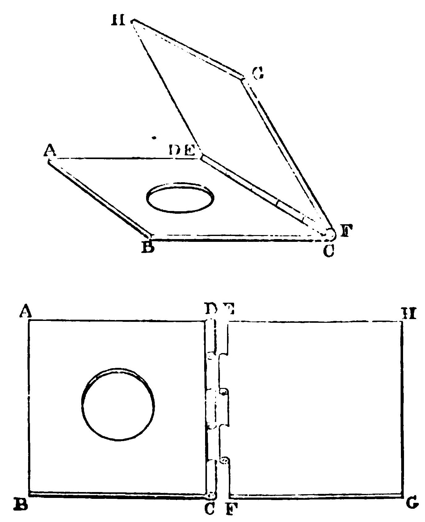 Diagram of apparatus as described in text